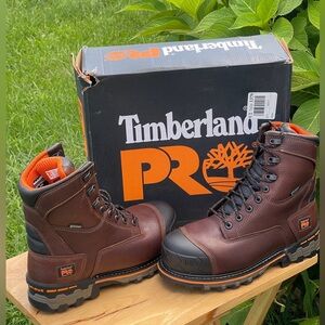 Timberland PRO Men's Brown Work Boots 9 w
